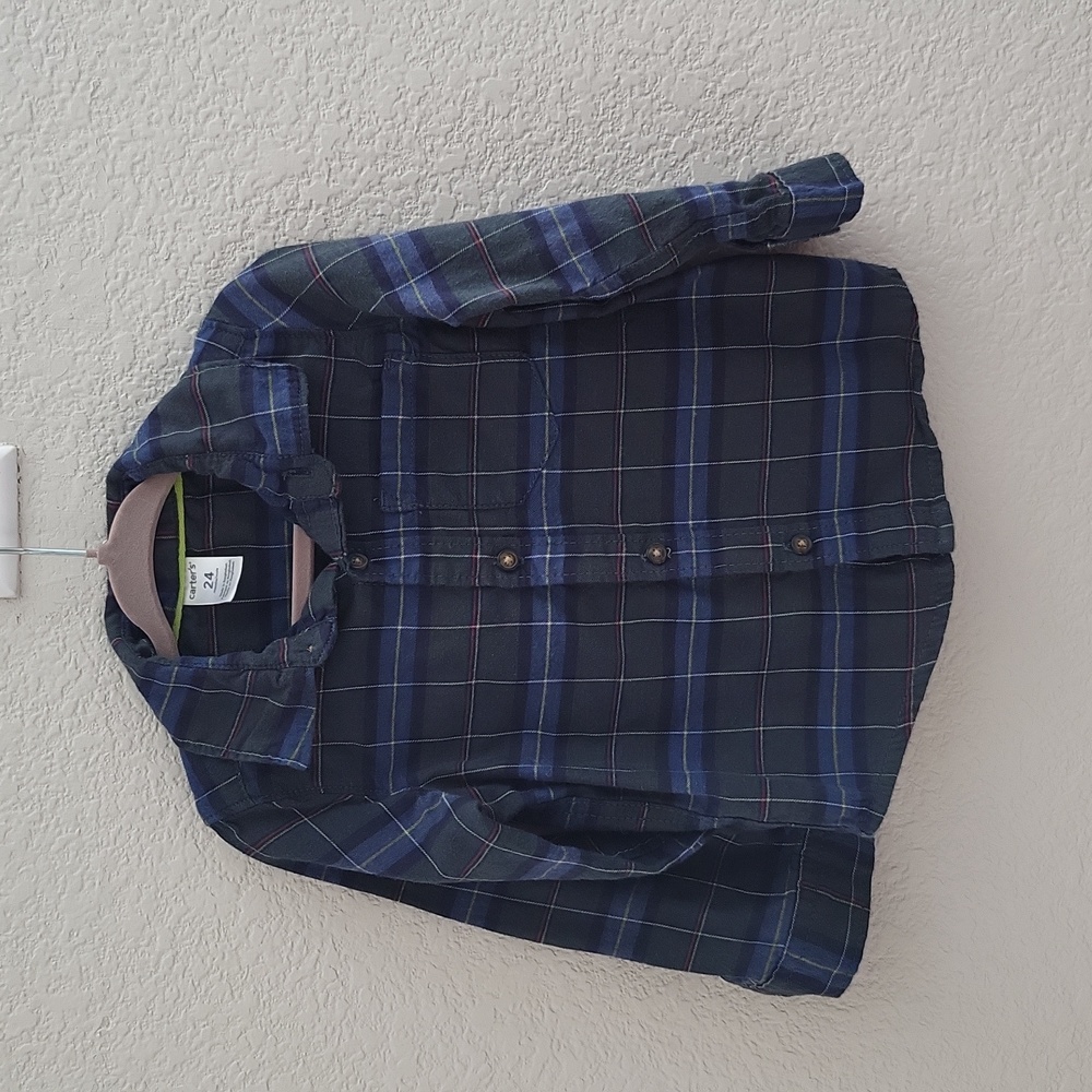 Carter's Baby Button Down Flannel Shirt